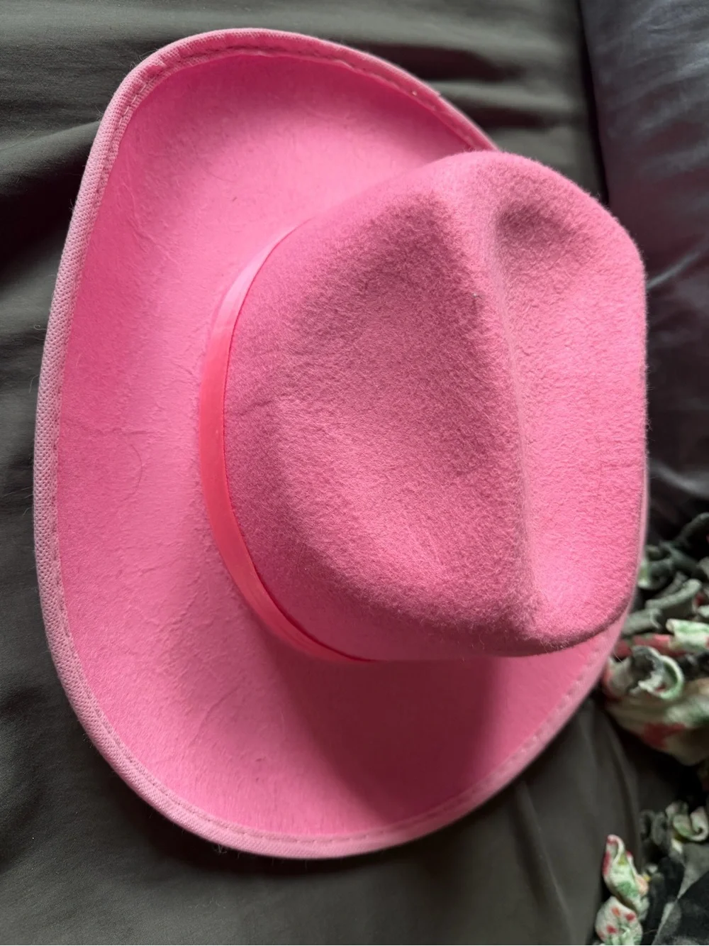 Pink Women's Felt Fedora Hat